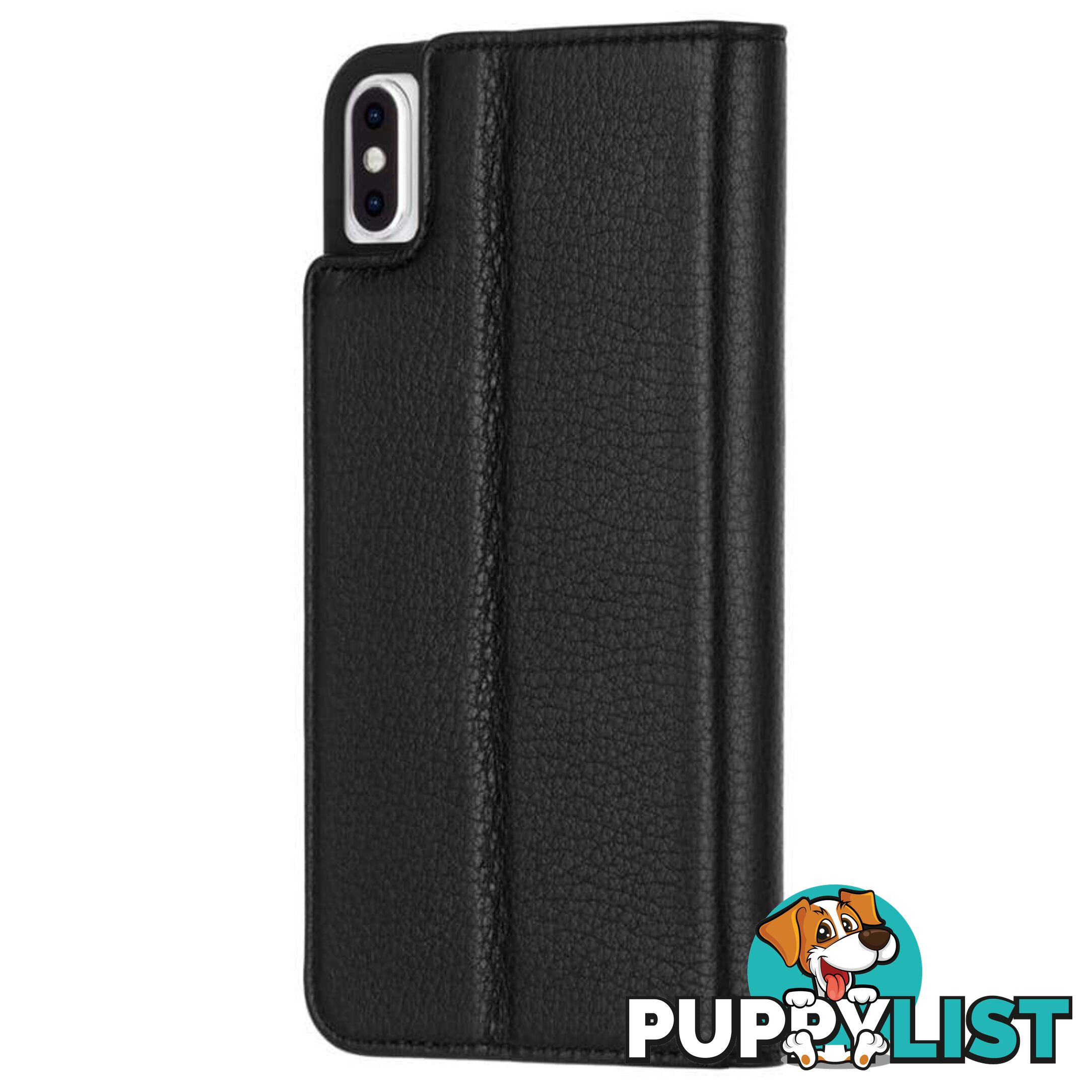 Case-Mate Wallet Folio Minimalist Case For iPhone Xs Max - Case-Mate - Black - 846127180337