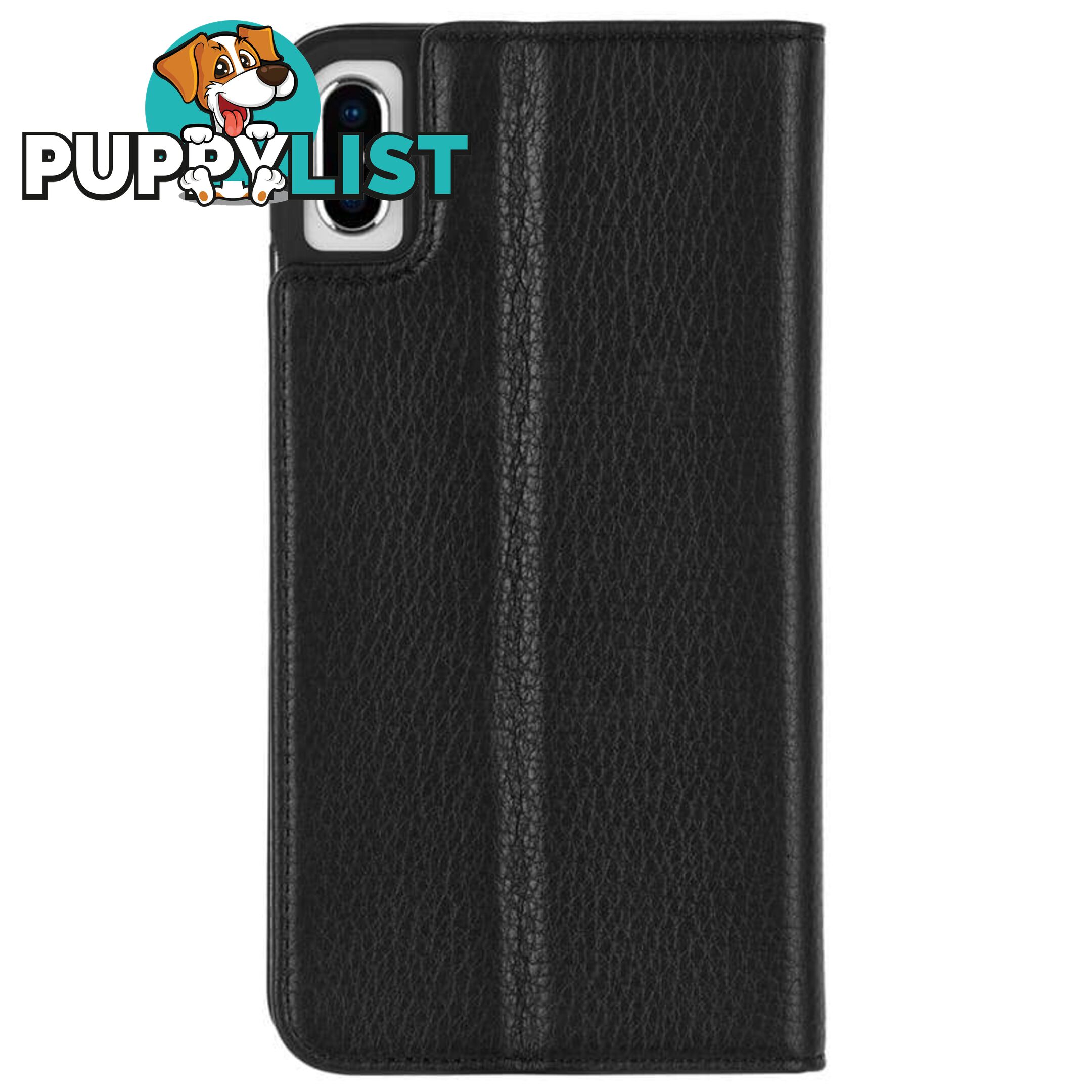 Case-Mate Wallet Folio Minimalist Case For iPhone Xs Max - Case-Mate - Black - 846127180337