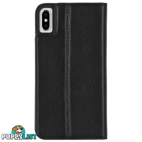 Case-Mate Wallet Folio Minimalist Case For iPhone Xs Max - Case-Mate - Black - 846127180337