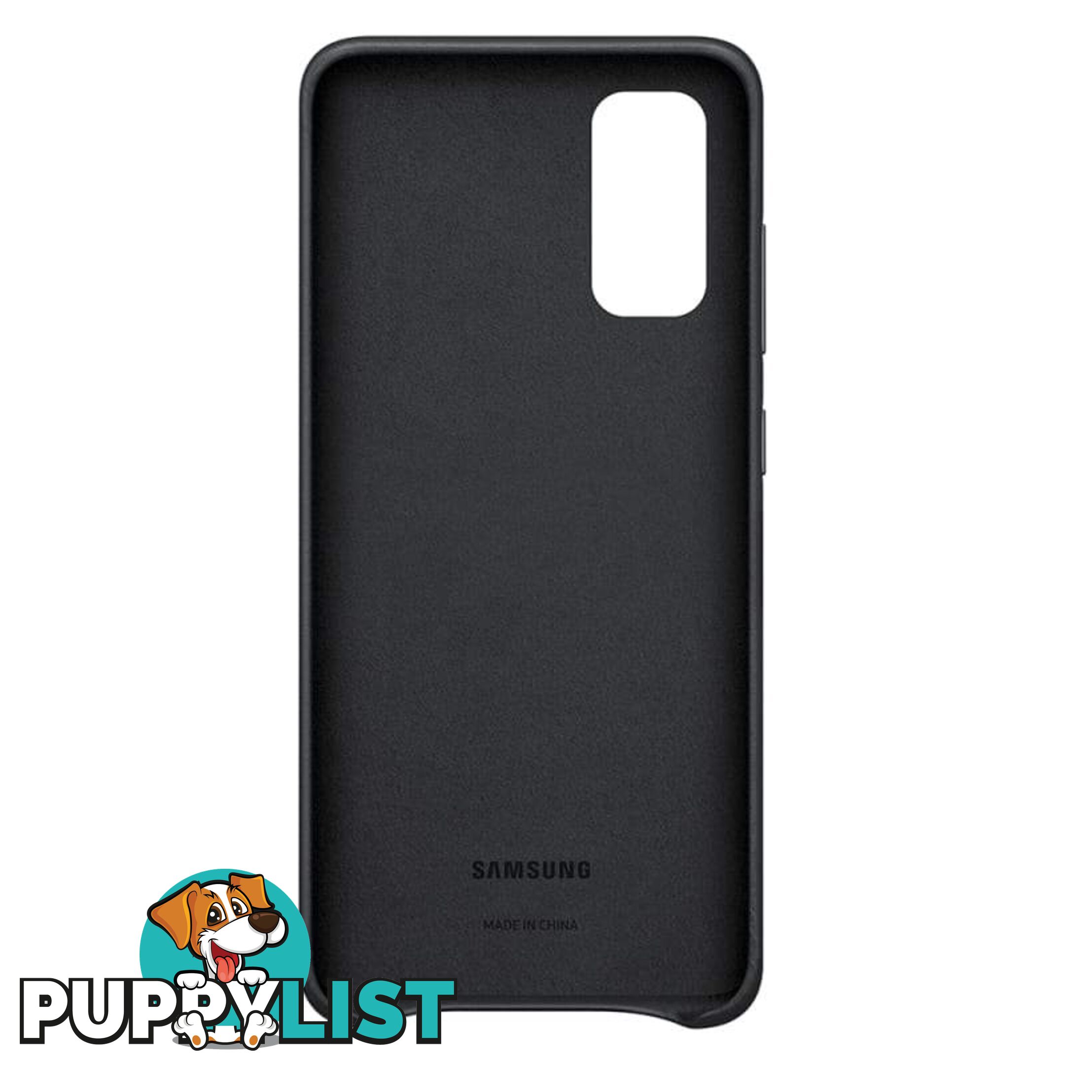 Samsung Leather Cover For Samsung Galaxy S20 - Samsung - Black - 8806090227448