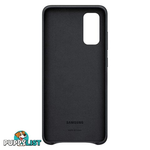 Samsung Leather Cover For Samsung Galaxy S20 - Samsung - Black - 8806090227448