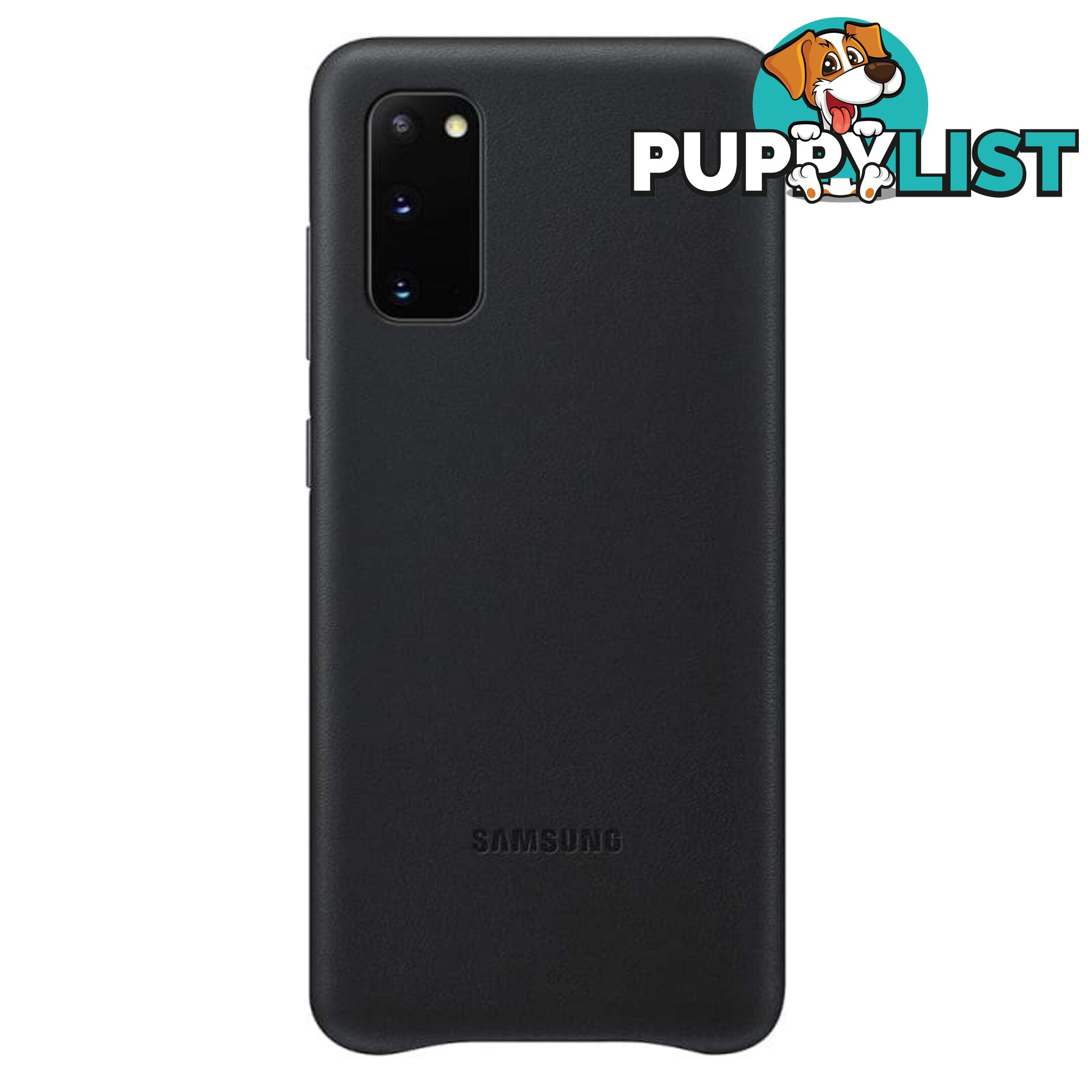 Samsung Leather Cover For Samsung Galaxy S20 - Samsung - Black - 8806090227448