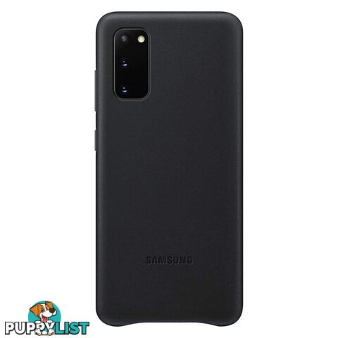 Samsung Leather Cover For Samsung Galaxy S20 - Samsung - Black - 8806090227448