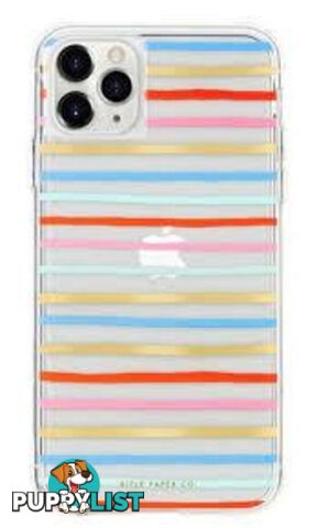 Case-Mate Rifle Paper Case For iPhone XR|11 - Case-Mate - Happy Stripe - 846127185851