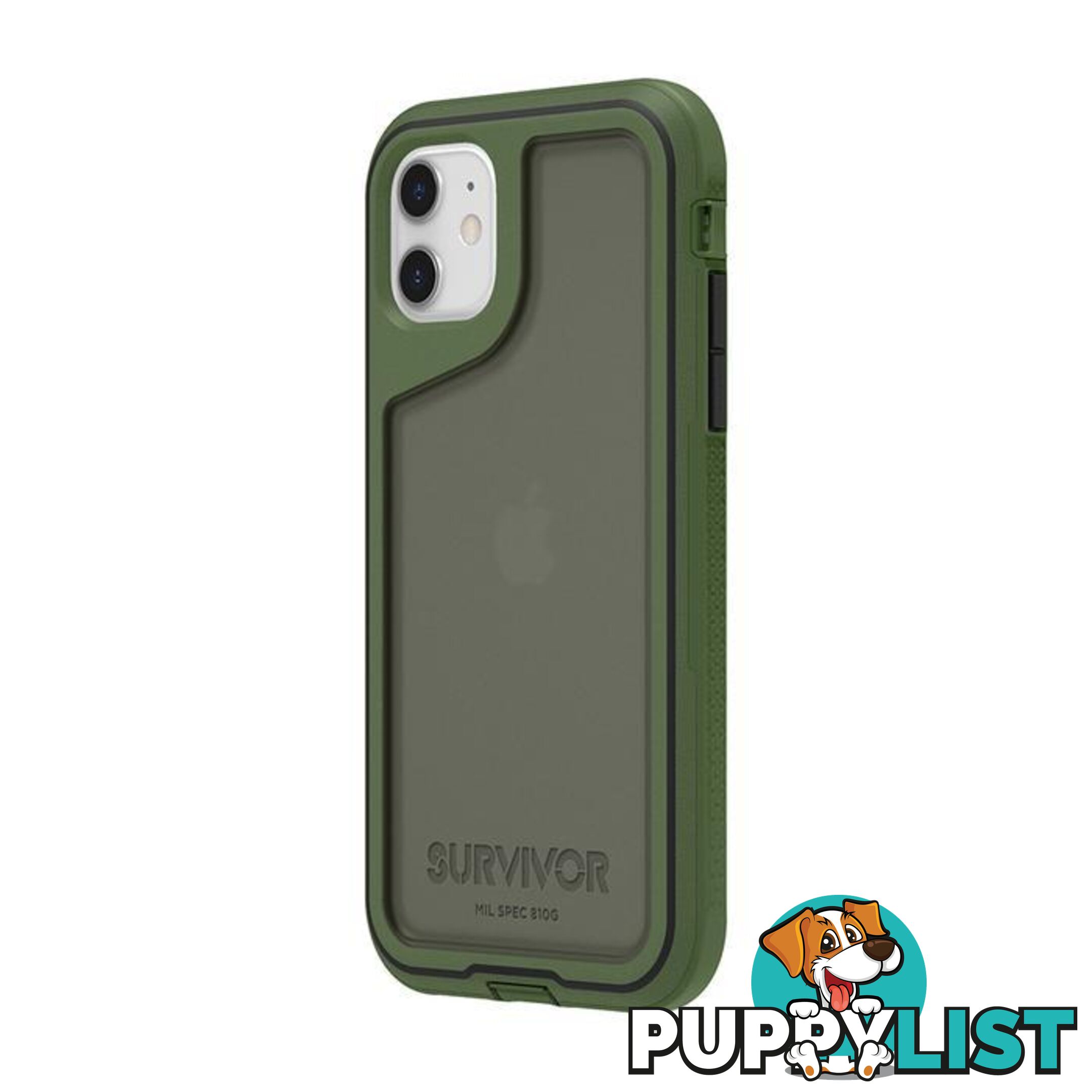 Griffin Survivor Extreme for iPhone 11 - Griffin - Black/Smoke - 191058106827