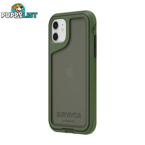 Griffin Survivor Extreme for iPhone 11 - Griffin - Black/Smoke - 191058106827