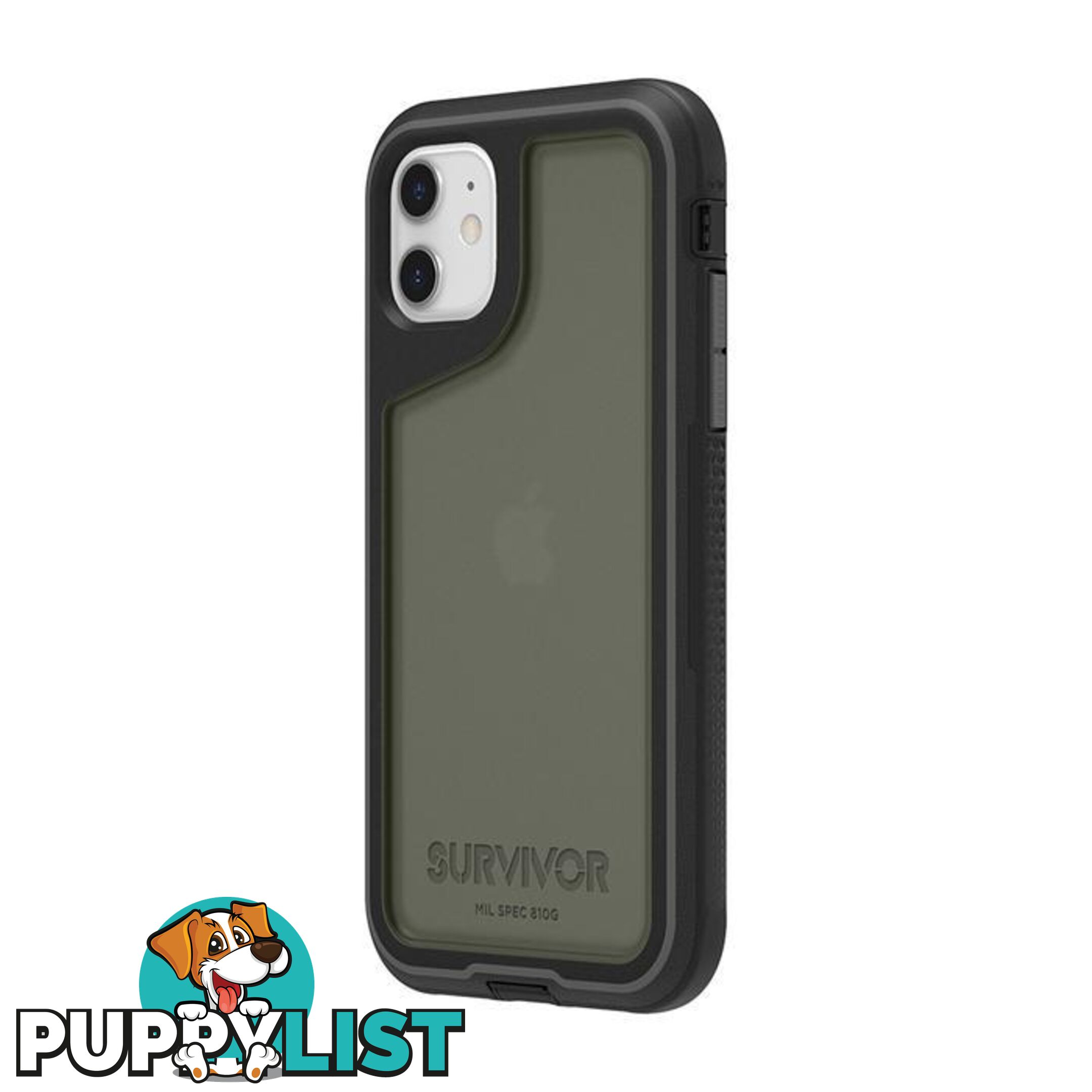 Griffin Survivor Extreme for iPhone 11 - Griffin - Black/Smoke - 191058106827