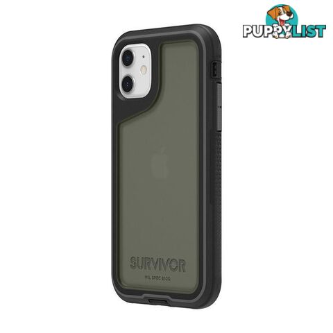 Griffin Survivor Extreme for iPhone 11 - Griffin - Black/Smoke - 191058106827