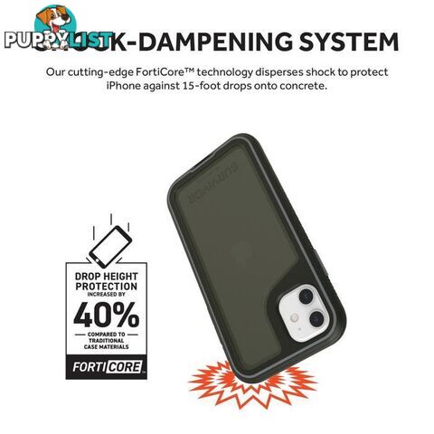 Griffin Survivor Extreme for iPhone 11 - Griffin - Black/Smoke - 191058106827