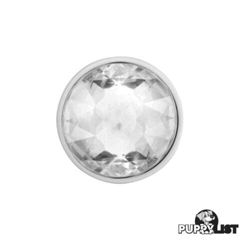 PopTop Premium Swappable Top (Gen 2) Disco Crystal Silver - PopSockets - 842978143774