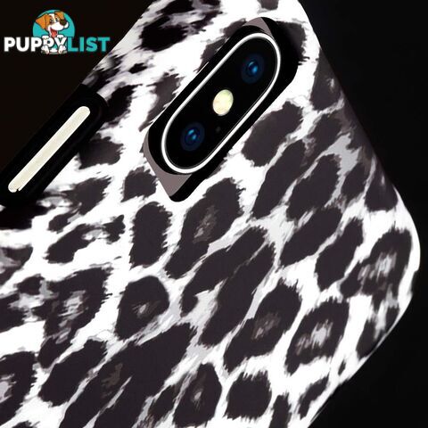 Case-Mate Wallpaper Street Case For iPhone X/XS - Case-Mate - Gray Leopard - 846127181761