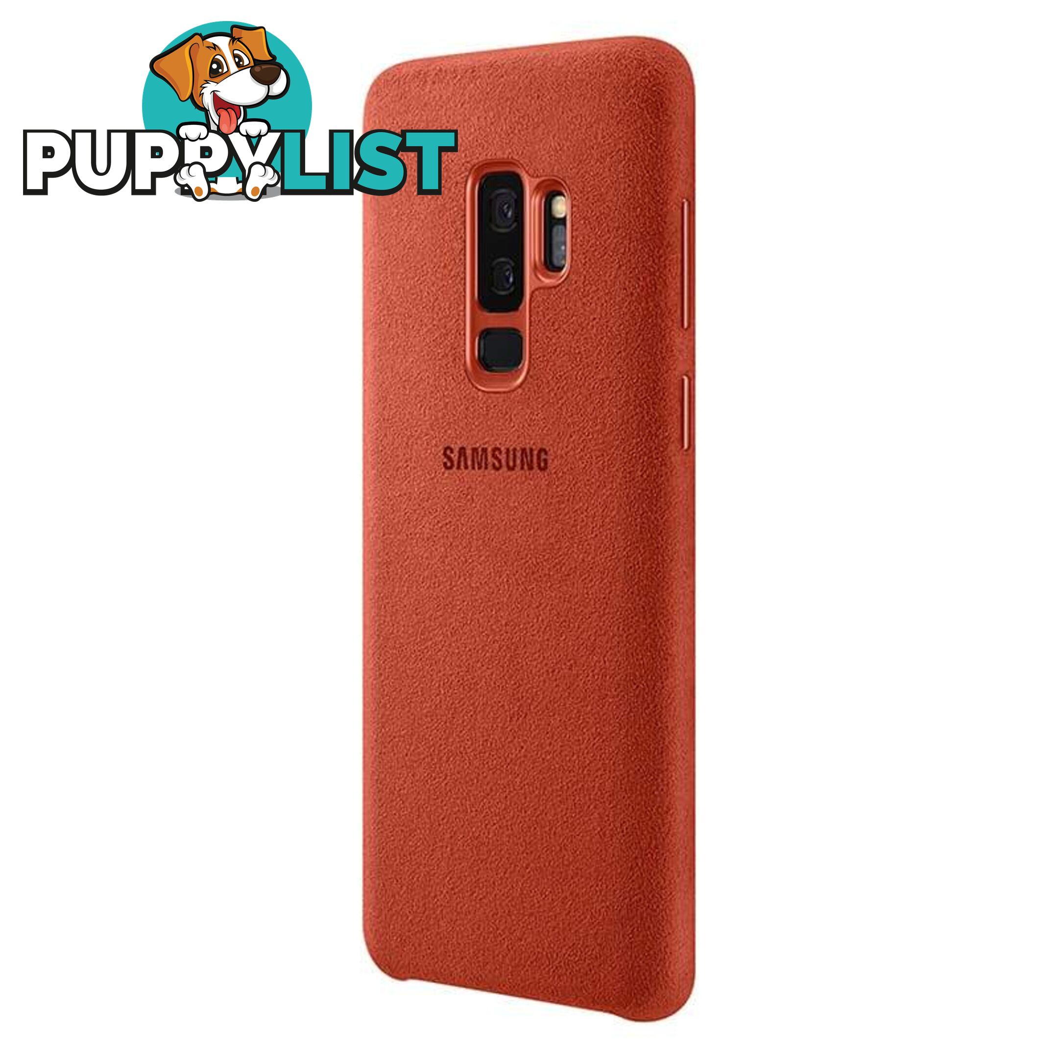 Samsung Alcantara Case For Samsung Galaxy S9+ - Samsung - Red - 8801643098988