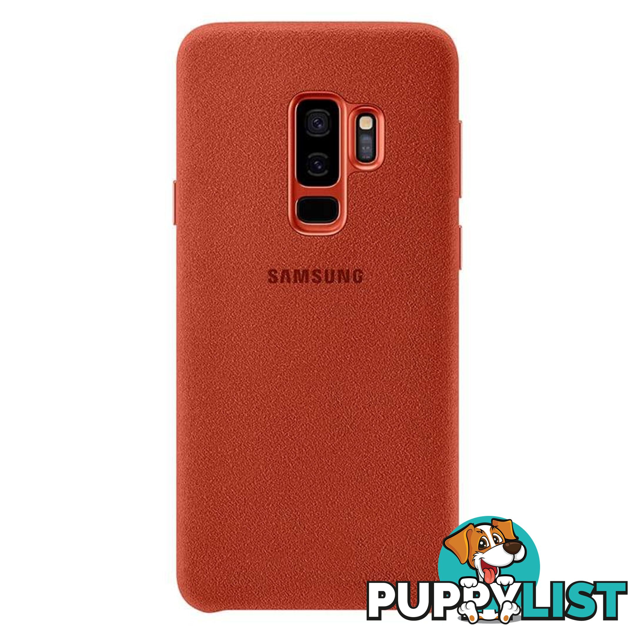 Samsung Alcantara Case For Samsung Galaxy S9+ - Samsung - Red - 8801643098988