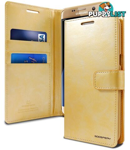 Goospery Mercury Blue Moon Diary for Samsung Galaxy S20 - Goospery - Gold