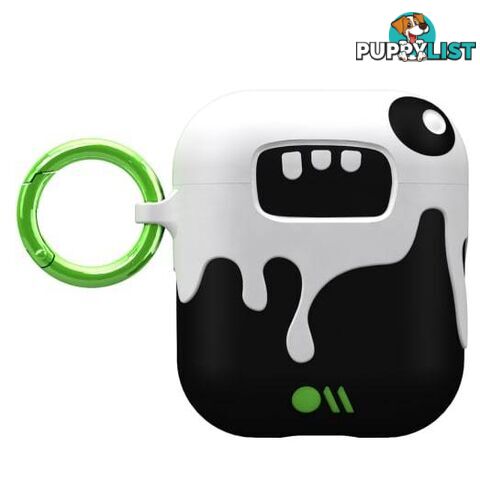 Case-Mate CreaturePod Case for Air Pods with Neck Strap - Ozzy Dramatic Case (White/Black) - Case-Mate - 846127187046