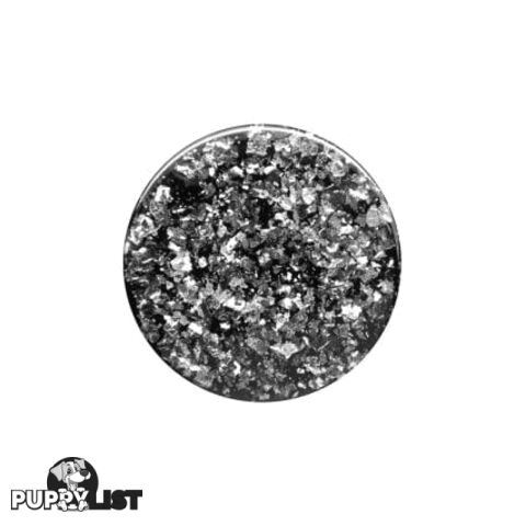 PopTop Premium Swappable Top (Gen 2) Foil Confetti Silver - PopSockets - 842978158242