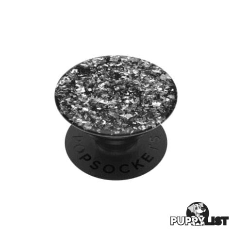 PopTop Premium Swappable Top (Gen 2) Foil Confetti Silver - PopSockets - 842978158242