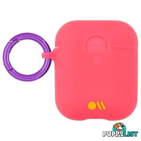 Case-Mate Neon Case For Air Pods - Case-Mate - Neon Orange - 846127185349