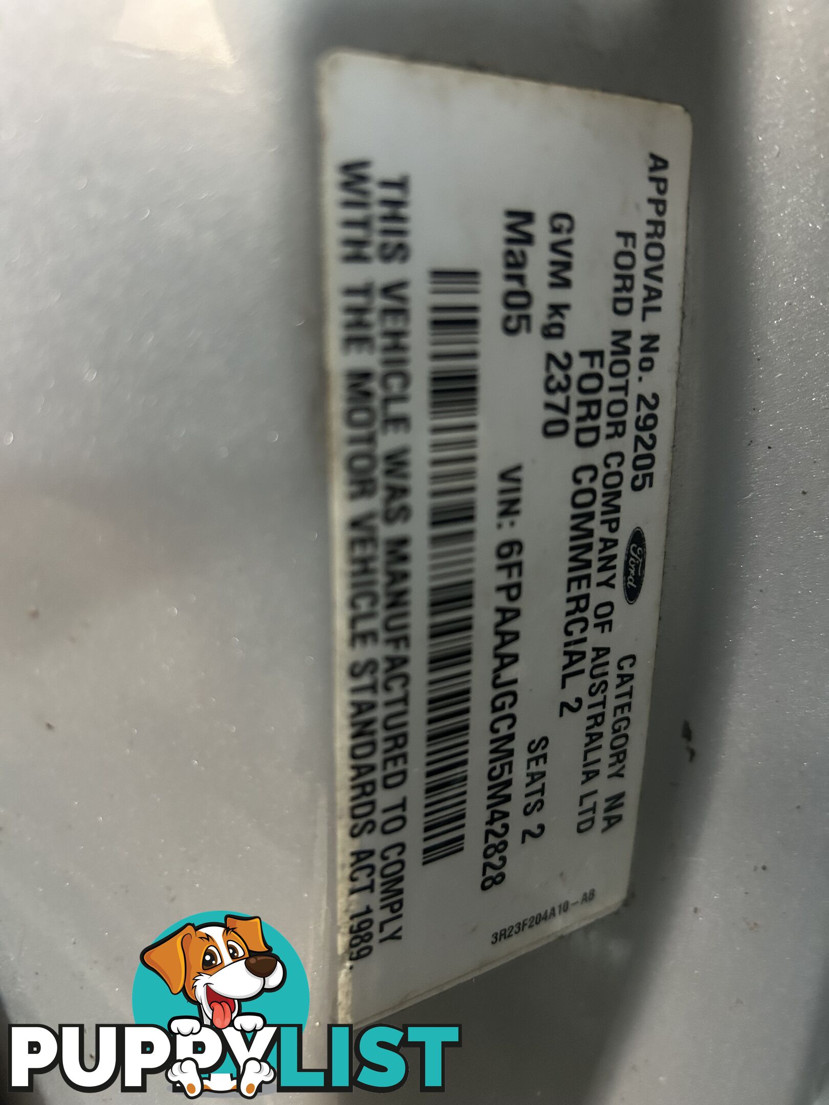 2005 Ford Falcon Ute BFMKII Ute Automatic