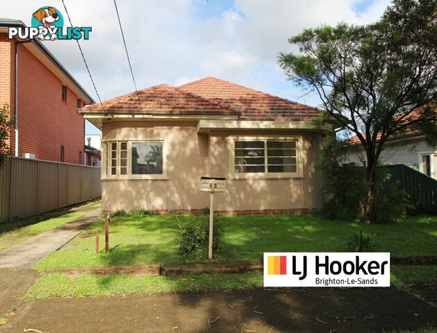 68 Hollywood Street MONTEREY NSW 2217