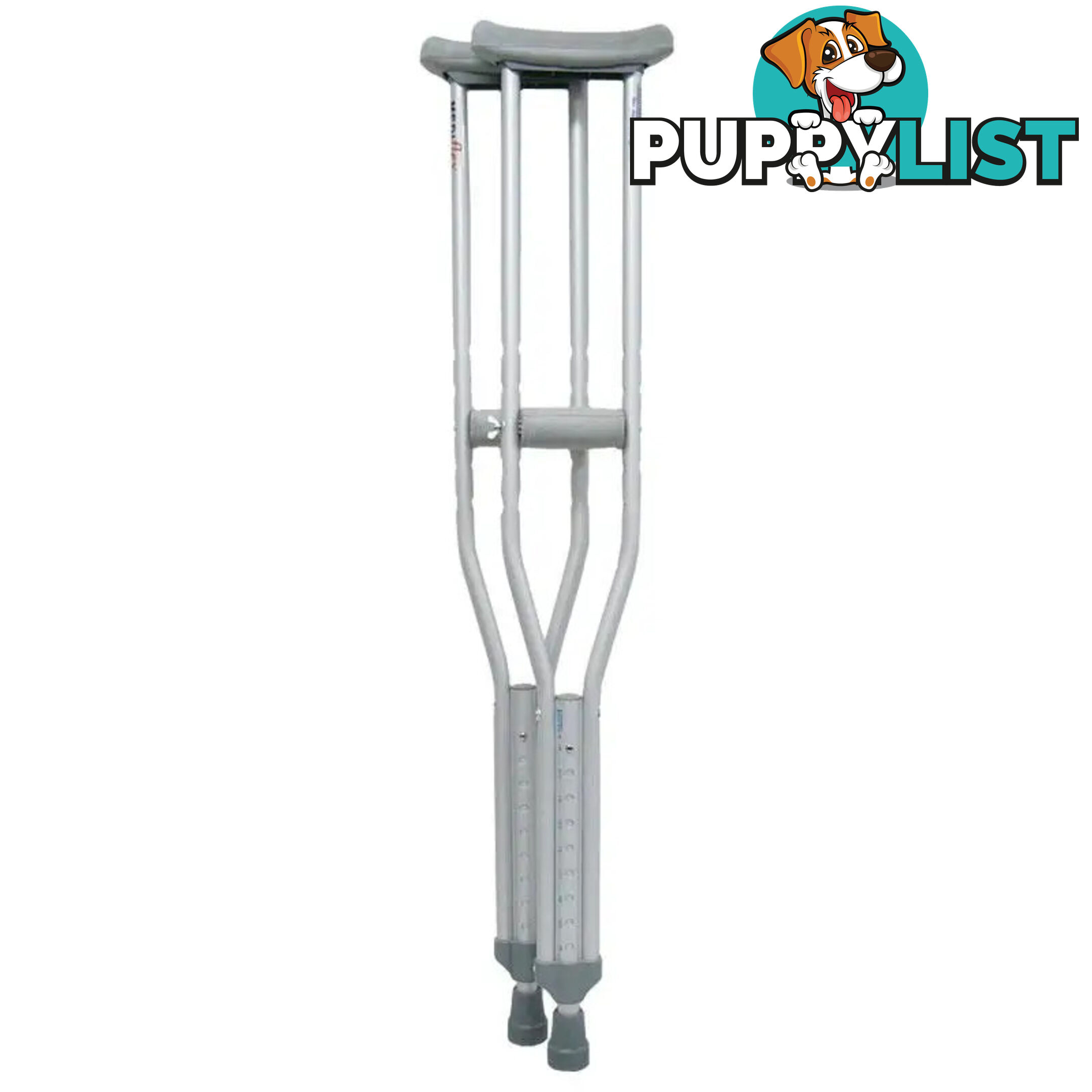 Wagner Aluminium Underarm Adjustable Crutches
