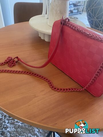 Red LV Bag for Sale