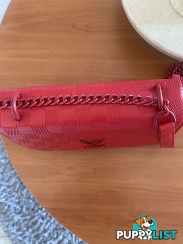 Red LV Bag for Sale