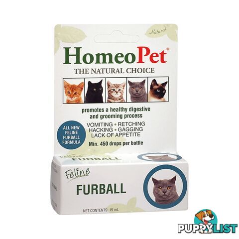 HOMEOPET FELINE FURBALL 15ML