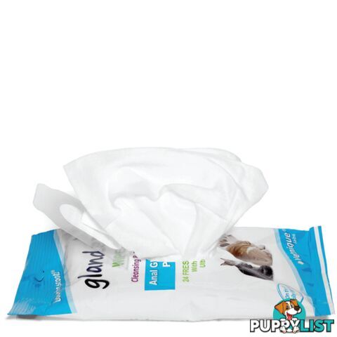 GLANDEX ANAL GLAND HYGIENIC PET WIPES