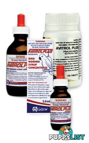 AVITROL PLUS BIRD WORMER