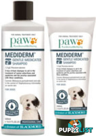 PAW MEDIDERM GENTLE MEDICATED SHAMPOO