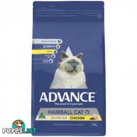 ADVANCE ADULT CAT HAIRBALL - CHICKEN 2KG