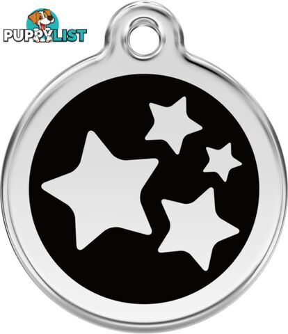 RED DINGO STARS BLACK TAG - LIFETIME GUARANTEE - C