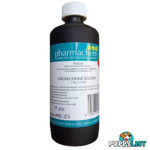 PHARMACHEM IODINE STRONG 10% 500ML