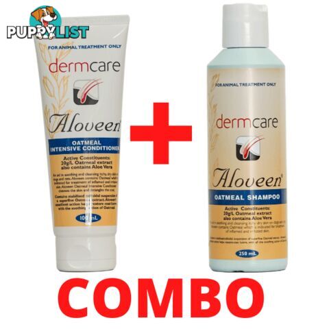 ALOVEEN OATMEAL SHAMPOO & CONDITIONER COMBO -