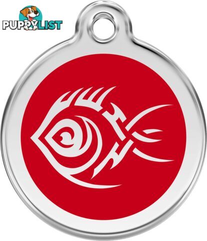 RED DINGO TRIBAL FISH RED TAG - LIFETIME GUARANTEE