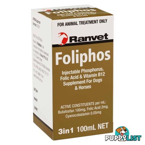 RANVET FOLIPHOS 100ML