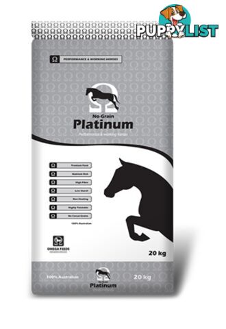 OMEGA FEEDS- NO GRAIN PLATINUM 20KG