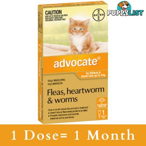 ADVOCATE FOR KITTENS AND SMALL CATS UP TO 4KG (ORA