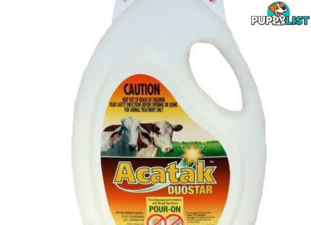 ELANCO ACATAK DUOSTAR - CATTLE TICK AND WORM PROTE