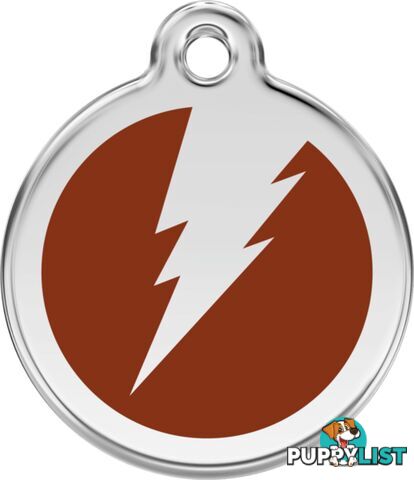 RED DINGO FLASH BROWN TAG - LIFETIME GUARANTEE - C