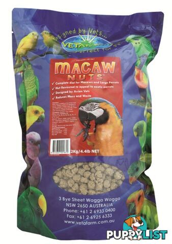 VETAFARM MACAW NUTS