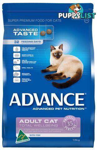 ADVANCE ADULT CAT TOTAL WELLBEING - FISH