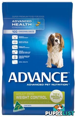 ADVANCE ADULT DOG SMALL BREED WEIGHT CONTROL WITH