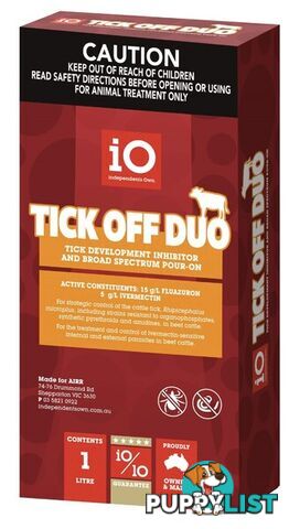 IO TICK OFF DUO POUR ON