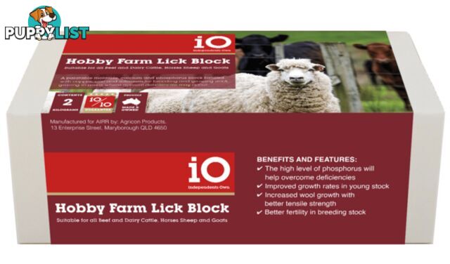 IO HOBBY FARM BLOCK