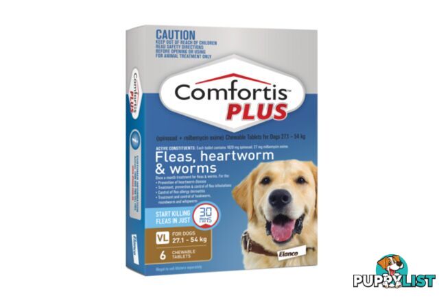 COMFORTIS PLUS BROWN 27.1-54KG