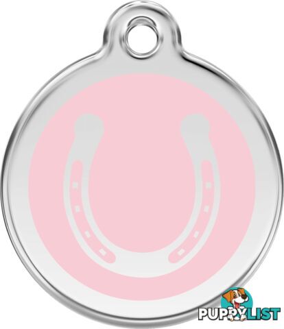 RED DINGO HORSE SHOE PINK TAG - LIFETIME GUARANTEE