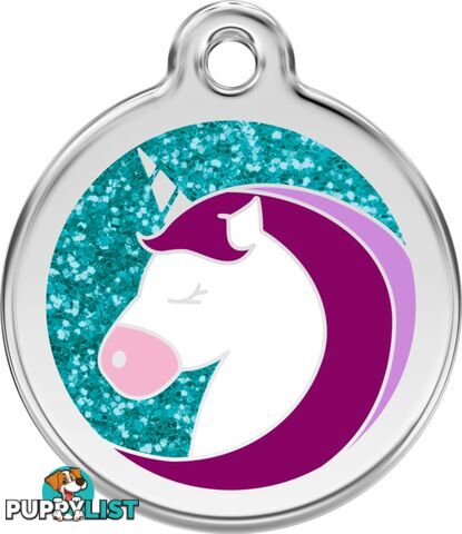 RED DINGO GLITTER UNICORN AQUA - LIFETIME GUARANTE