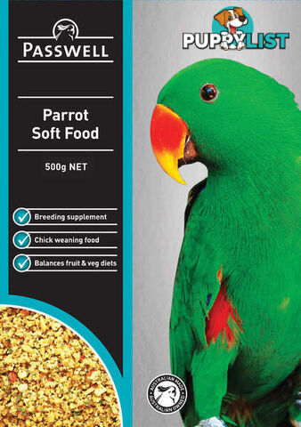 PASSWELL PARROT SOFT FOOD